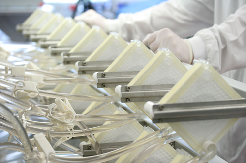 Produktion von Membranfiltern